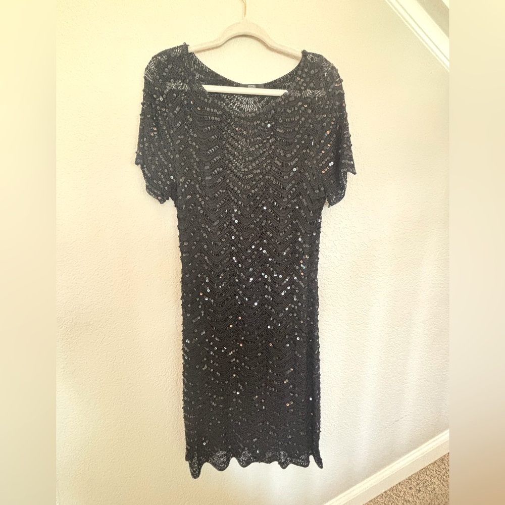 Marks & Spencer sequin evening dress